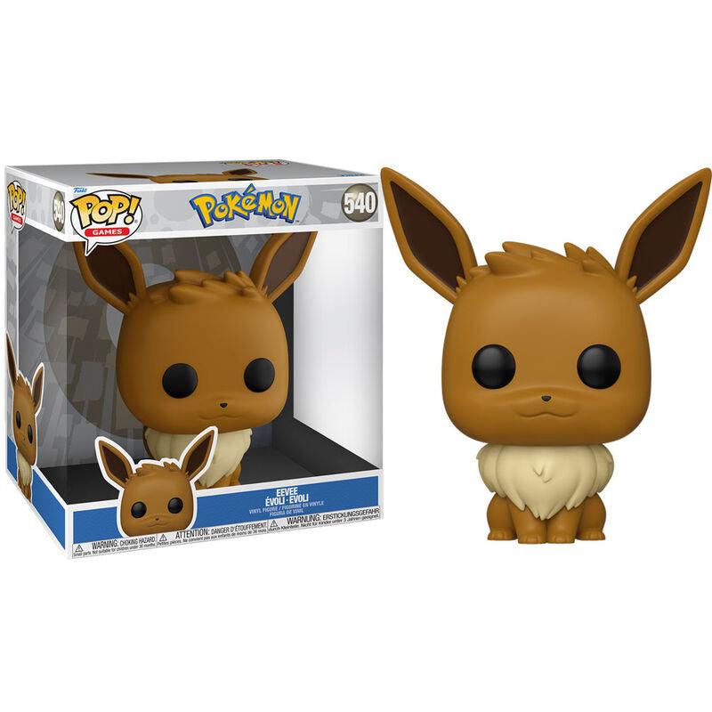 Funko 10" Pop! Games: Pokémon - Super Sized Eevee Figure #540 - Funko - Ginga Toys