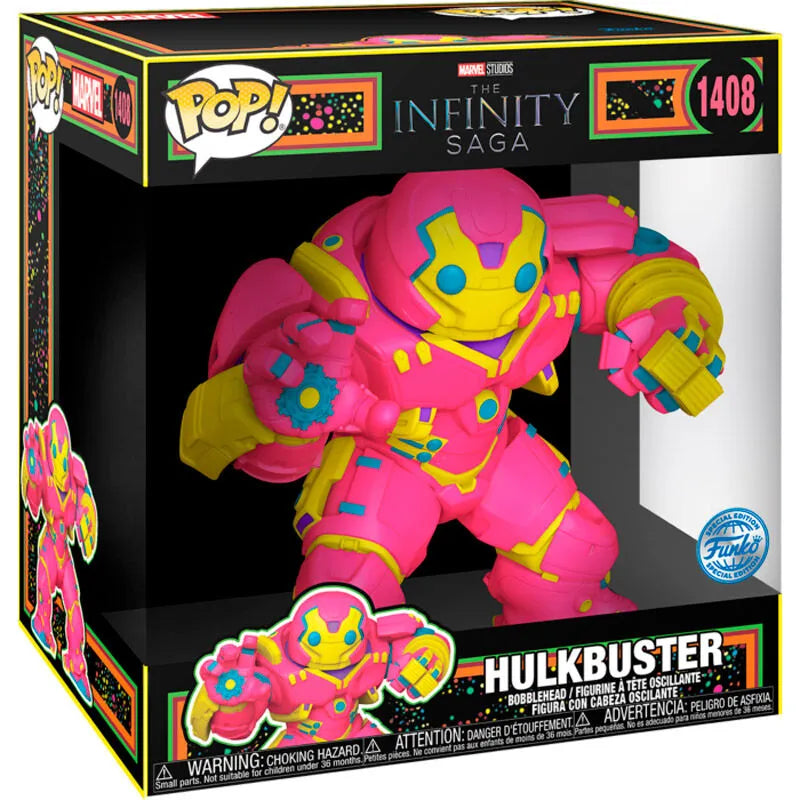 Funko Jumbo Pop! Marvel: The Infinity Saga Exclusive Hulkbuster Vinyl Figure #1408 - Ginga Toys