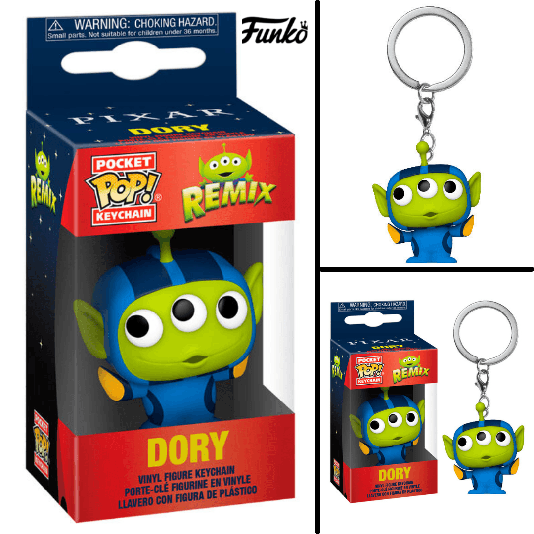 Funko Pocket POP Disney Pixar Alien Remix Dory Keychain - Funko - Ginga Toys