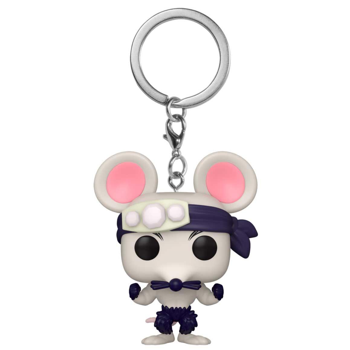 Funko Pocket Pop! Keychain: Demon Slayer: Kimetsu no Yaiba - Muscle Mouse Figure - Ginga Toys