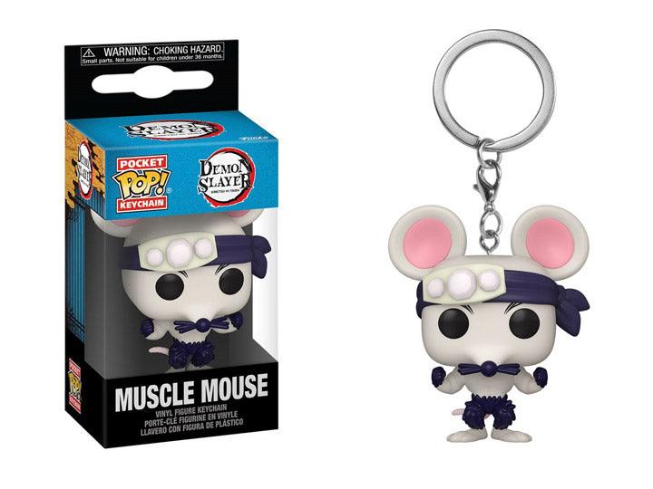 Funko Pocket Pop! Keychain: Demon Slayer: Kimetsu no Yaiba - Muscle Mouse Figure - Ginga Toys