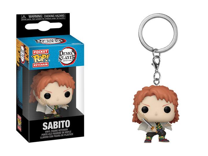 Funko Pocket Pop! Keychain: Demon Slayer: Kimetsu no Yaiba - Sabito Vinyl Figure - Ginga Toys