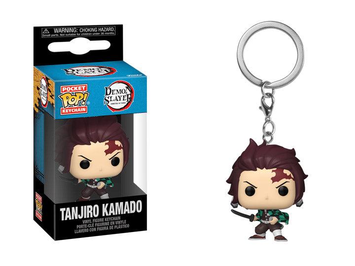 Funko Pocket Pop! Keychain: Demon Slayer: Kimetsu no Yaiba - Tanjiro Kamado Figure - Ginga Toys