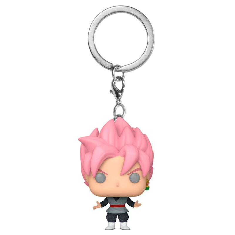 Funko Pocket Pop! Keychain: Dragon Ball - Super Saiyan Rose Goku Black Figure - Ginga Toys