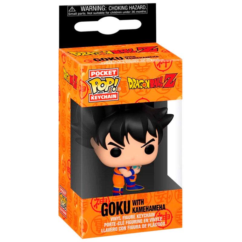 Funko Pocket Pop! Keychain: Dragon Ball Z Goku with Kamehameha Figure - Ginga Toys