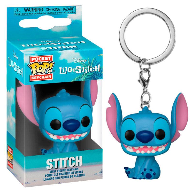 Funko Pocket Pop! Keychain: Lilo & Stitch - Stitch Vinyl Figure - Funko - Ginga Toys