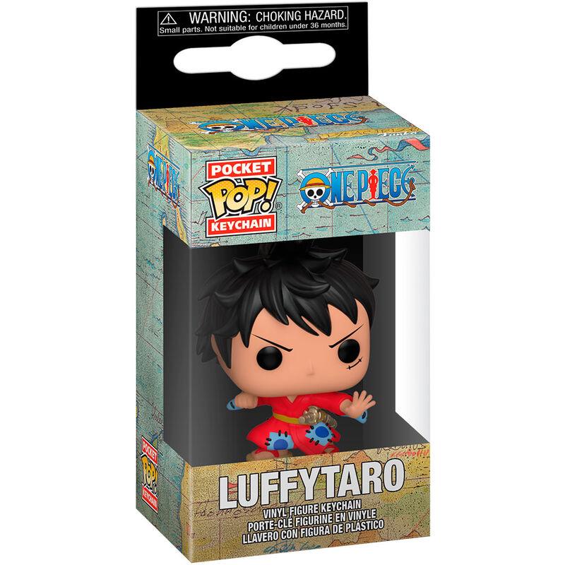 Funko Pocket Pop! Keychain: One Piece - Luffytaro Figure - Ginga Toys