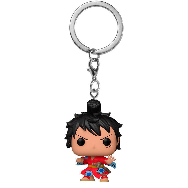 Funko Pocket Pop! Keychain: One Piece - Luffytaro Figure - Ginga Toys