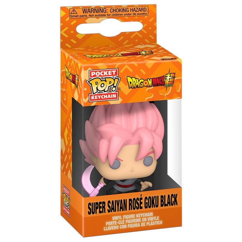 Funko Pocket Pop! Keychain: Super Super Saiyan Rose Goku Black Figure - Ginga Toys