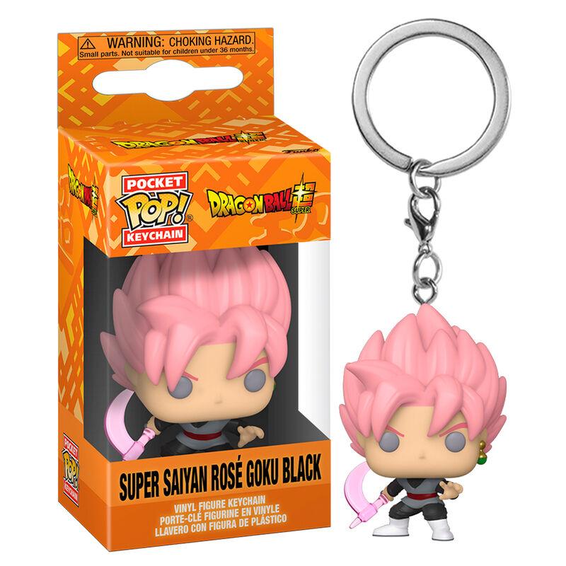 Funko Pocket Pop! Keychain: Super Super Saiyan Rose Goku Black Figure - Ginga Toys