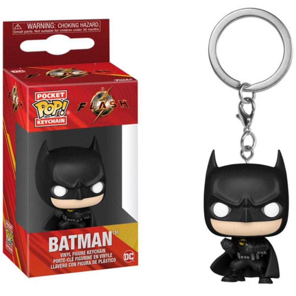 Funko Pocket Pop! Keychain: The Flash - Batman Vinly Figure - Funko - Ginga Toys