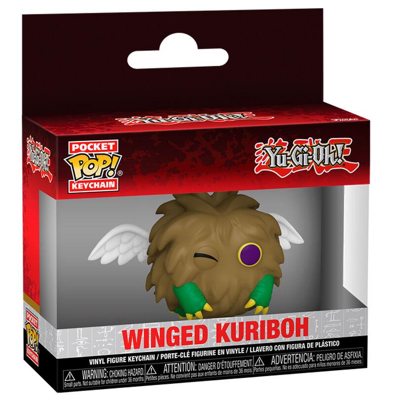 Funko Pocket Pop! Keychain: Yu-Gi-Oh - Winged Kuriboh Vinyl Figure - Ginga Toys