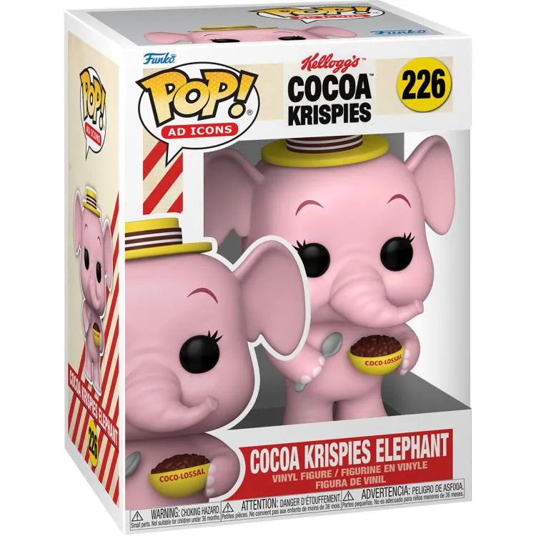 Funko Pop! Ad Icons: Kellogg's Cocoa Krispies Elephant Vinyl Figure #226 - Ginga Toys