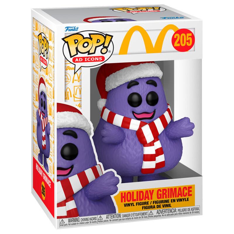 Funko Pop! Ad Icons: McDonalds - Grimace (Holiday) Figure #205 - Funko - Ginga Toys