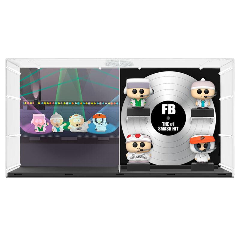 Funko Pop! Albums Deluxe: South Park - Boy Band 4-Pack Figures with Album - Funko - Ginga Toys