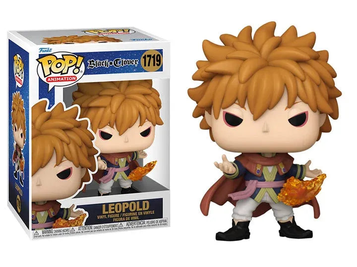 Funko Pop! Animation: Black Clover - Leopold Vermillion Vinyl Figure #1719 - Ginga Toys