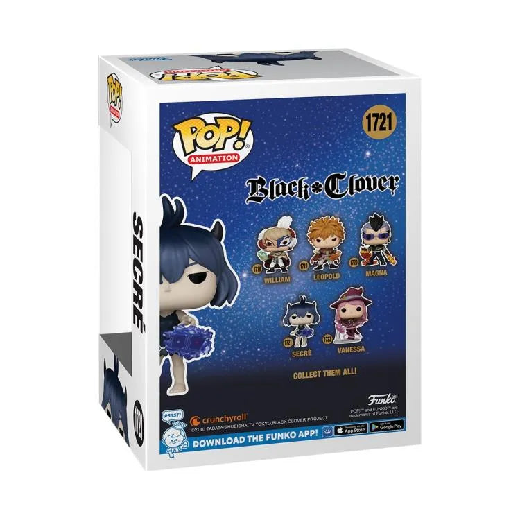 Funko Pop! Animation: Black Clover - Secre Swallowtail Vinyl Figure #1721 - Ginga Toys