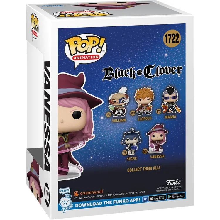 Funko Pop! Animation: Black Clover - Vanessa Enoteca Vinyl Figure #1722 - Ginga Toys