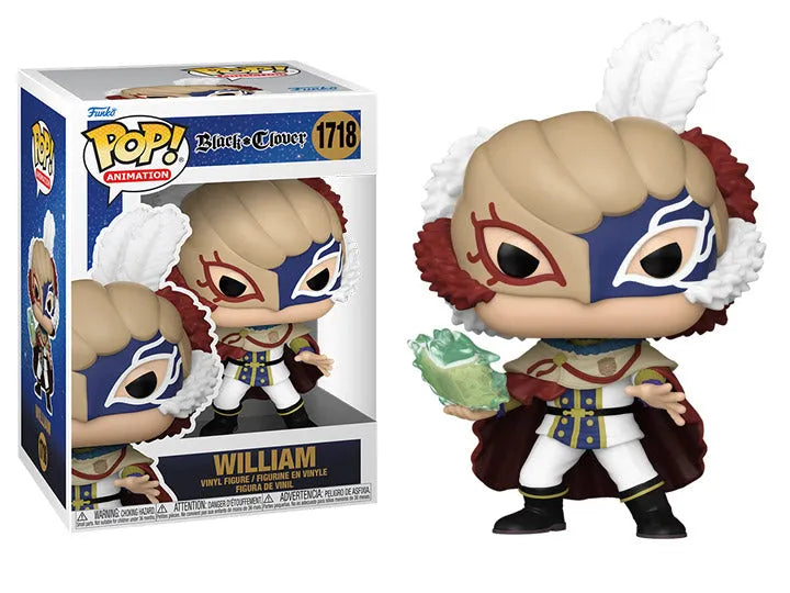 Funko Pop! Animation: Black Clover - William Vangeance Vinyl Figure #1718 - Ginga Toys