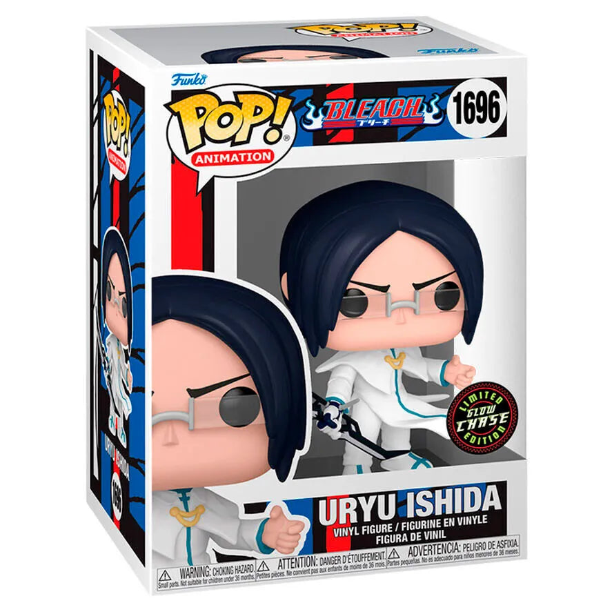 Funko Pop! Animation: Bleach - Uryu Ishida (Chase) Vinyl Figure #1696 - Ginga Toys