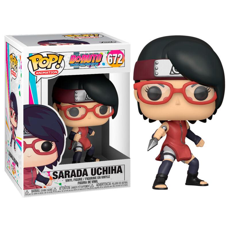 Funko Pop! Animation: Boruto: Naruto - Sarada Uchiha Figure #672 - Funko - Ginga Toys