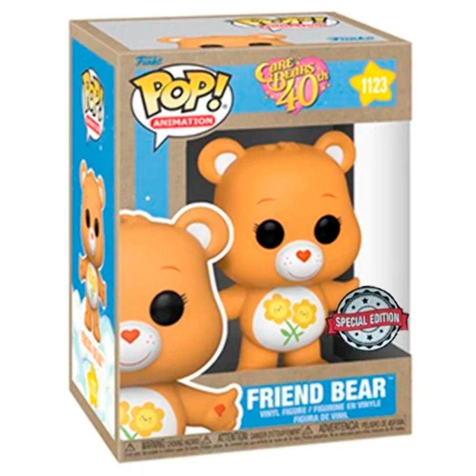 Funko Pop! Animation: Care Bears 40th - Friend Bear Exclusive Figure #1123 - Funko - Ginga Toys