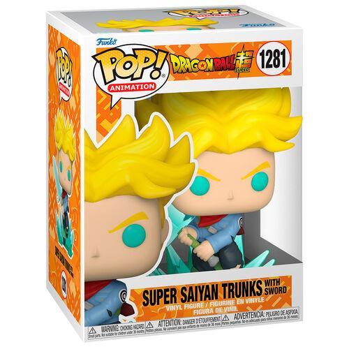 Pop! Animation: Dragon Ball Super - Super Saiyan Trunks with Sword Vinyl Figure #1281 - Funko - Ginga Toys