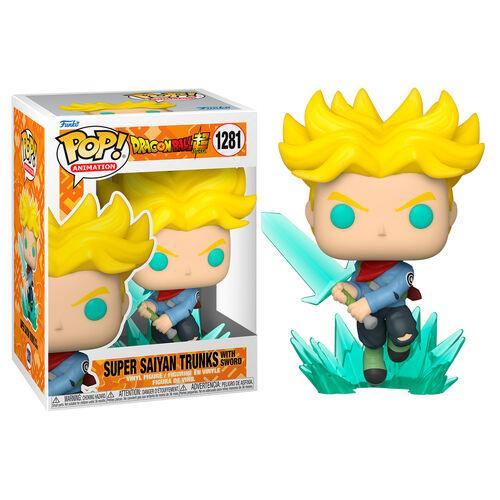 Pop! Animation: Dragon Ball Super - Super Saiyan Trunks with Sword Vinyl Figure #1281 - Funko - Ginga Toys