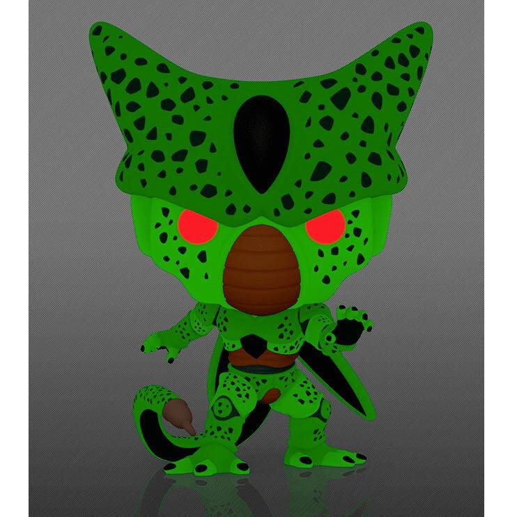 Funko Pop! Animation: Dragon Ball Z - Cell (First Form) Glow Exclusive Figure #947 - Funko - Ginga Toys