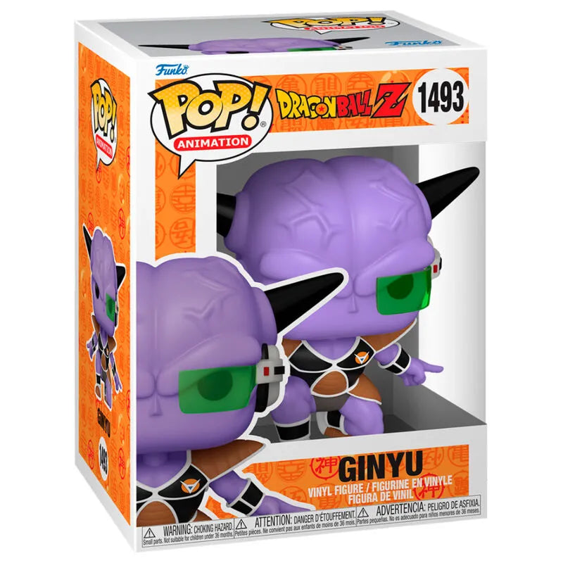 Funko Pop! Animation: Dragon Ball Z - Ginyu Figure Vinyl #1493 - Ginga Toys