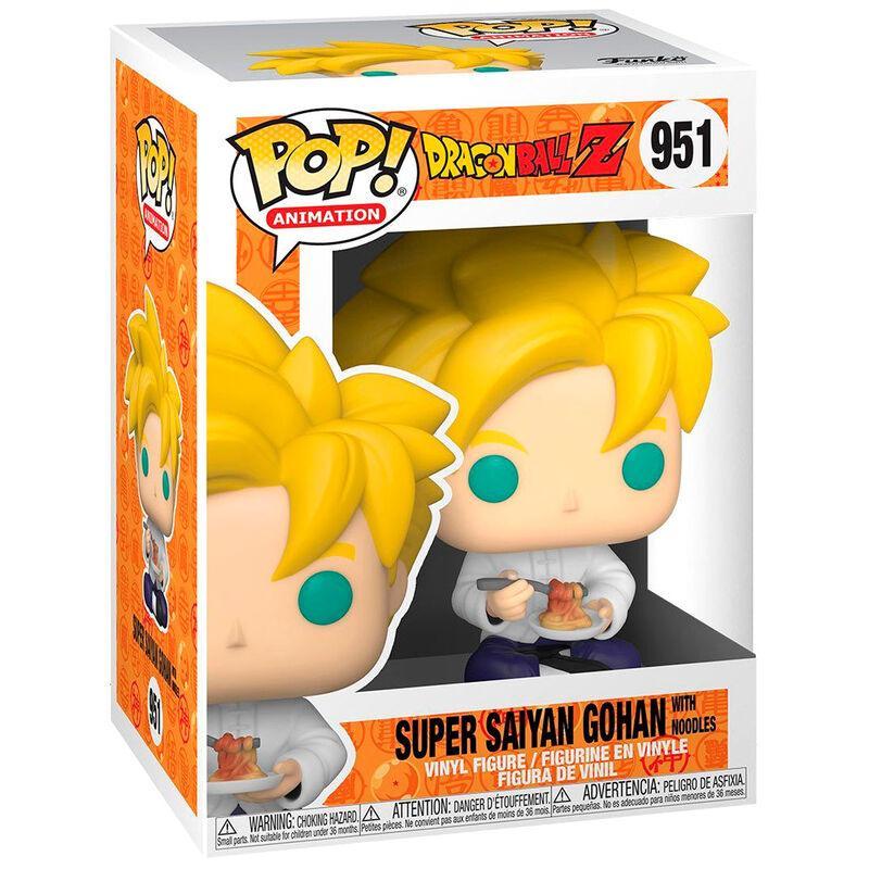 POP figure Dragon Ball Z -  Super Saiyan Gohan with Noodles - Funko - Ginga Toys