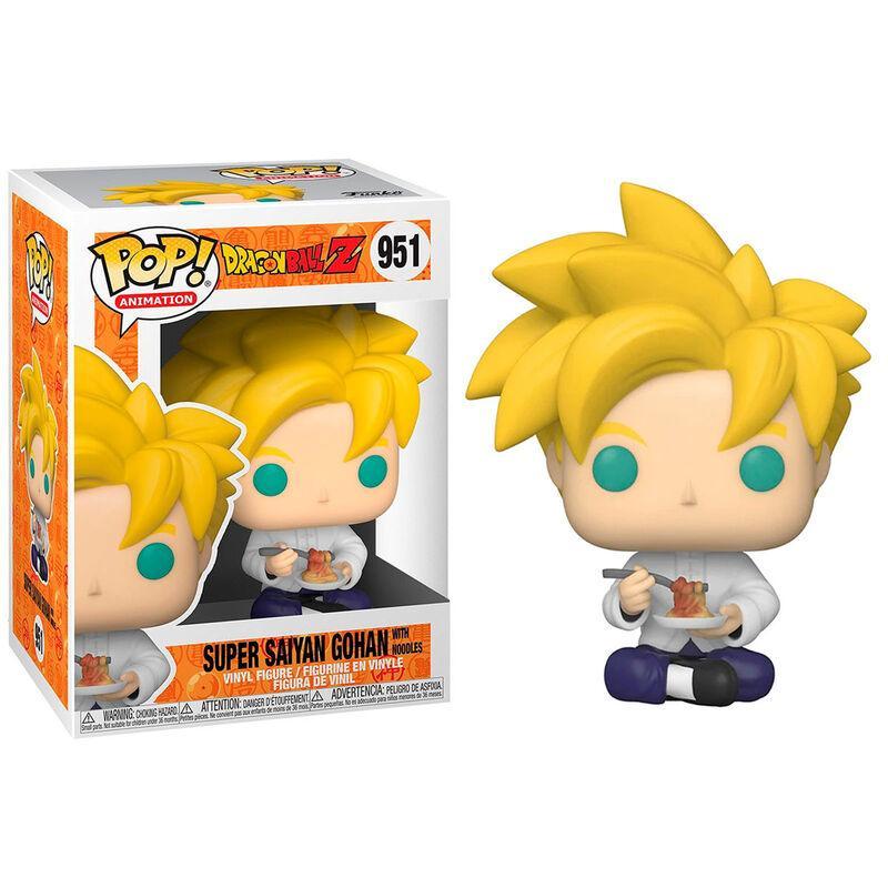 POP figure Dragon Ball Z -  Super Saiyan Gohan with Noodles - Funko - Ginga Toys