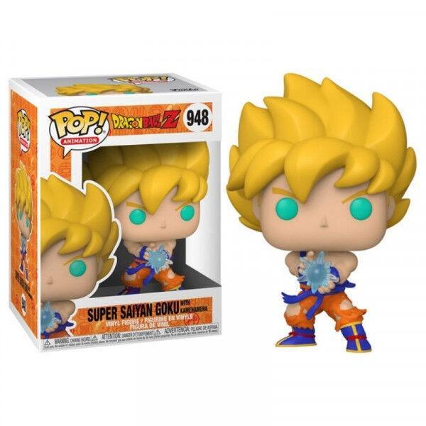 POP figure Dragon Ball Z - Super Saiyan Goku with Kamehameha - Funko - Ginga Toys