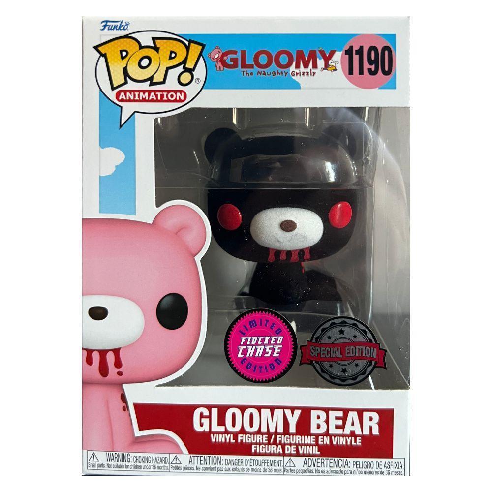 Funko Pop! Animation Gloomy - Gloomy Bear Flocked Chase Special Edition Vinyl Figure #1190 - Funko - Ginga Toys