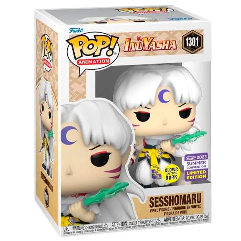 Funko Pop! Animation: Inuyasha - GLOW Sesshomaru Exclusive Figure #1301 - Funko - Ginga Toys