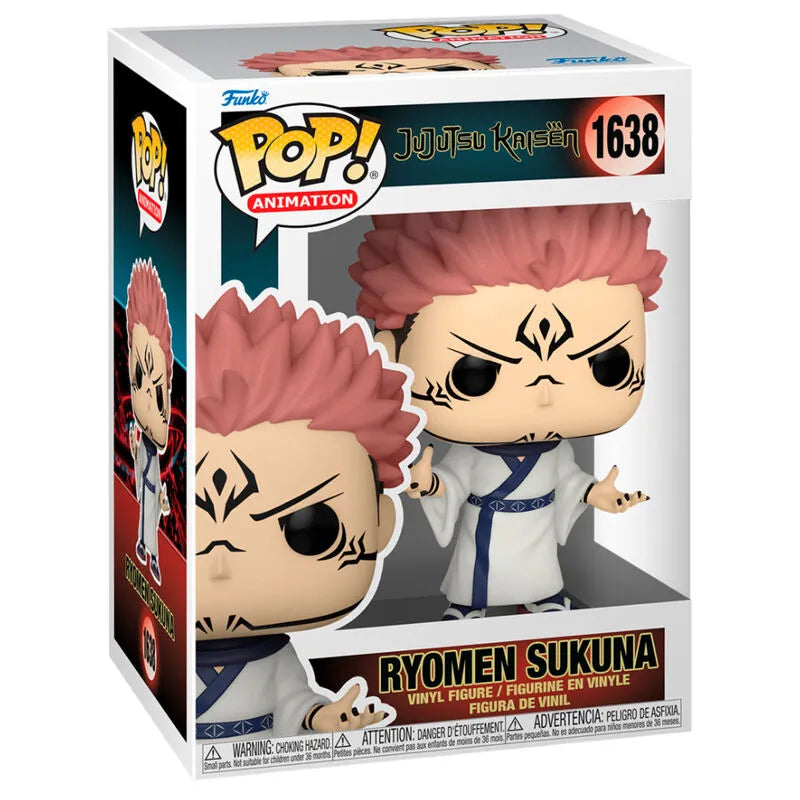 Funko Pop! Animation: Jujutsu Kaisen - Ryomen Sukuna Figure #1638 - Ginga Toys