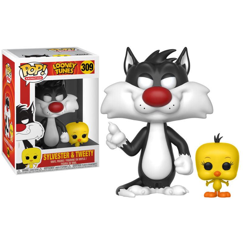 Funko Pop! Animation: Looney Tunes - Sylvester & Tweety Figure #309 - Funko - Ginga Toys