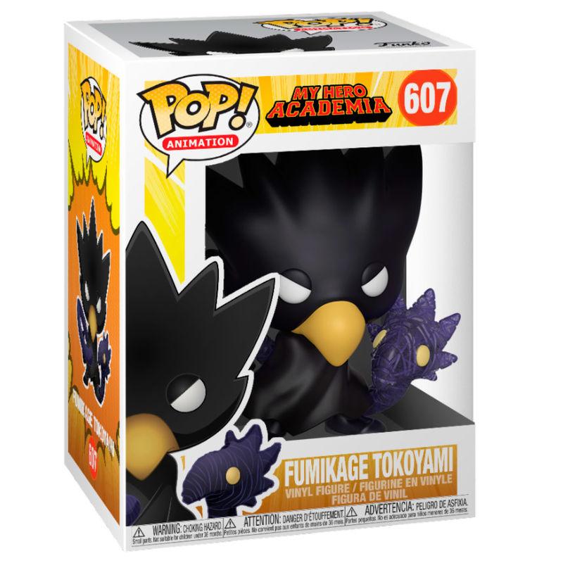 Funko Pop! Animation: My Hero Academia - Fumikage Tokoyami (Fallen Angel) Figure #607 - Funko - Ginga Toys