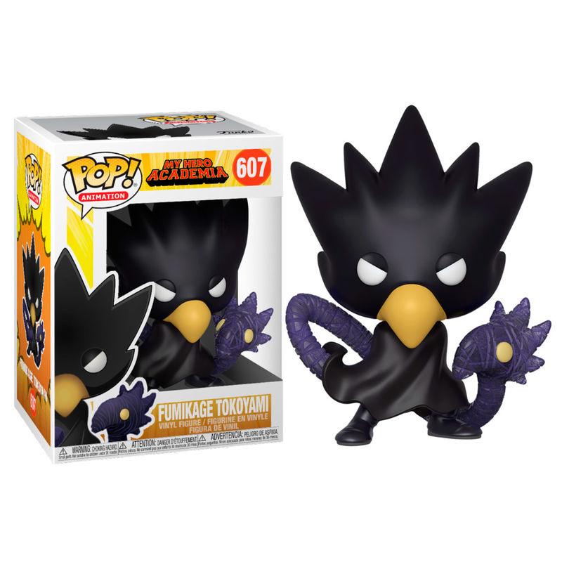 Funko Pop! Animation: My Hero Academia - Fumikage Tokoyami (Fallen Angel) Figure #607 - Funko - Ginga Toys