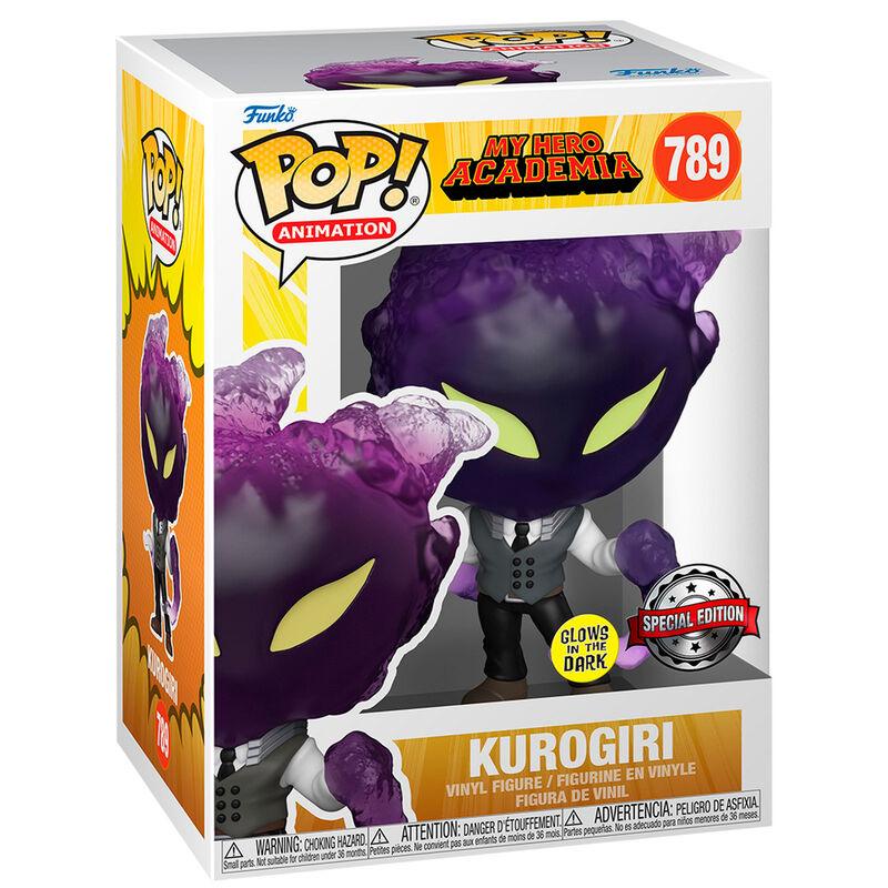 Funko Pop! Animation: My Hero Academia Kurogiri Exclusive Glow Figure #789 - Funko - Ginga Toys