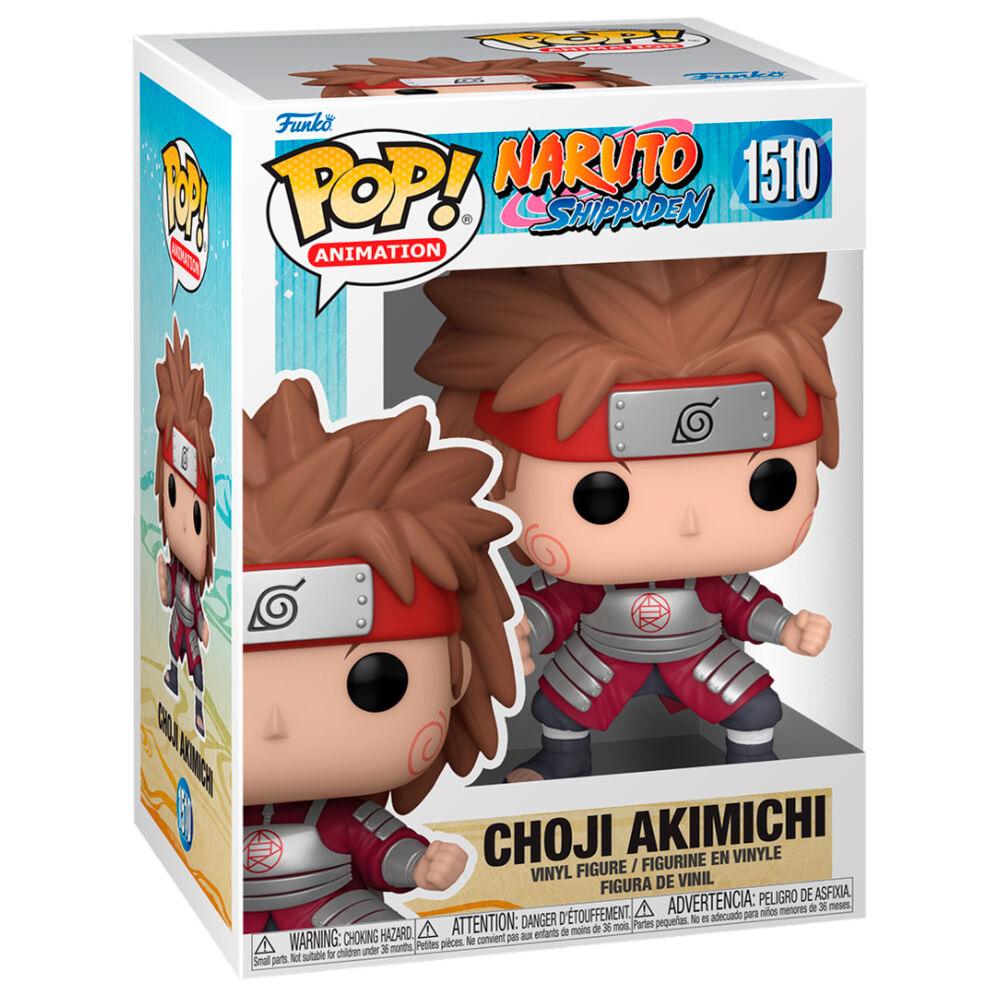 Funko Pop! Animation: Naruto Shippuden - Choji Akimichi Figure #1510 - Ginga Toys