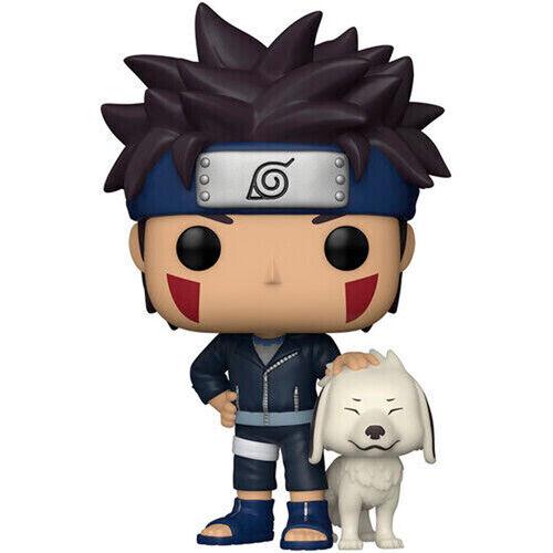 Funko Pop! Animation: Naruto Shippuden Kiba with Akamaru Figure #1194 - Ginga Toys