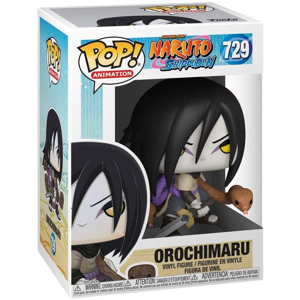 Funko Pop! Animation: Naruto Shippuden - Orochimaru Figure #729 - Ginga Toys