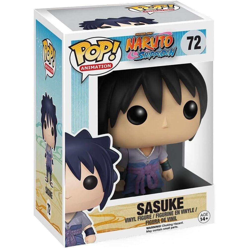 Funko Pop! Animation: Naruto Shippuden - Sasuke Figure #72 - Ginga Toys