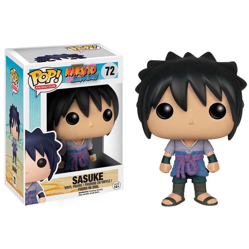 Funko Pop! Animation: Naruto Shippuden - Sasuke Figure #72 - Ginga Toys