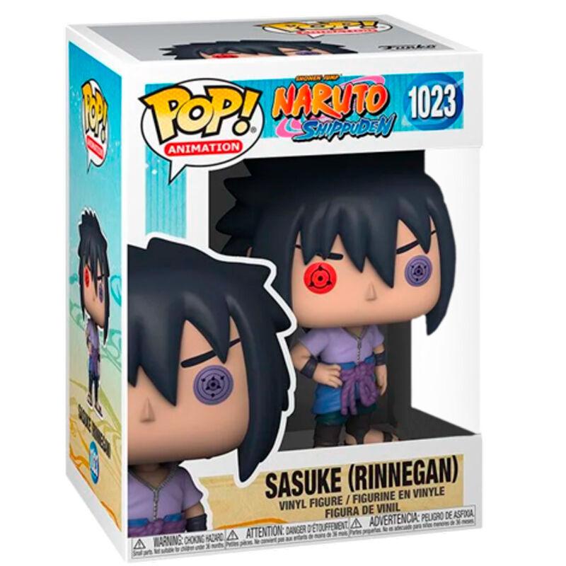 Funko Pop! Animation: Naruto Shippuden - Sasuke Uchiha Exclusive Figure (Rinnegan) #1023 - Ginga Toys