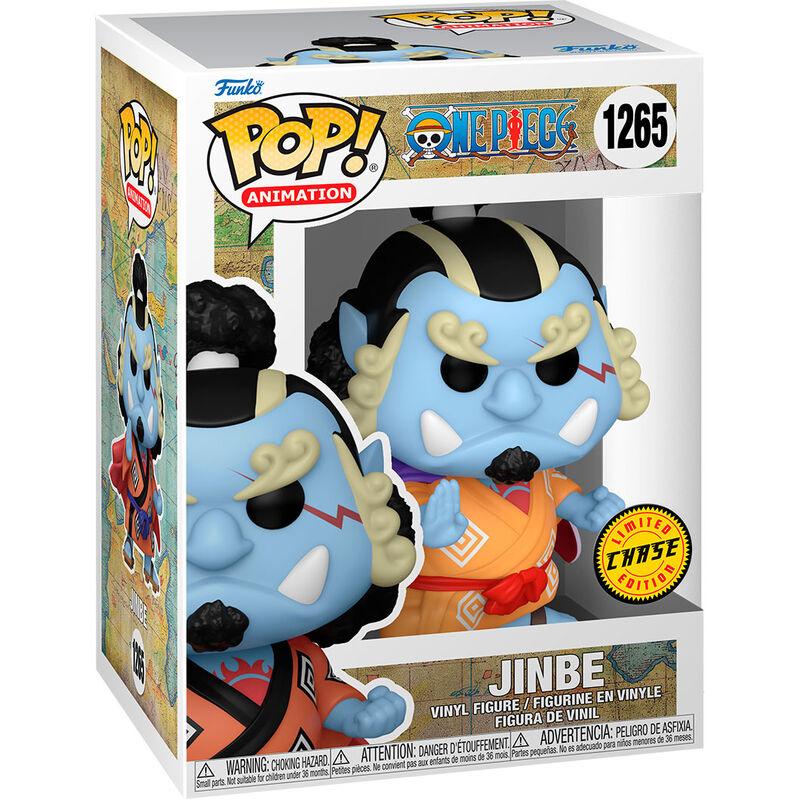 Funko Pop! Animation: One Piece - CHASE Jinbe Figure #1265 - Ginga Toys