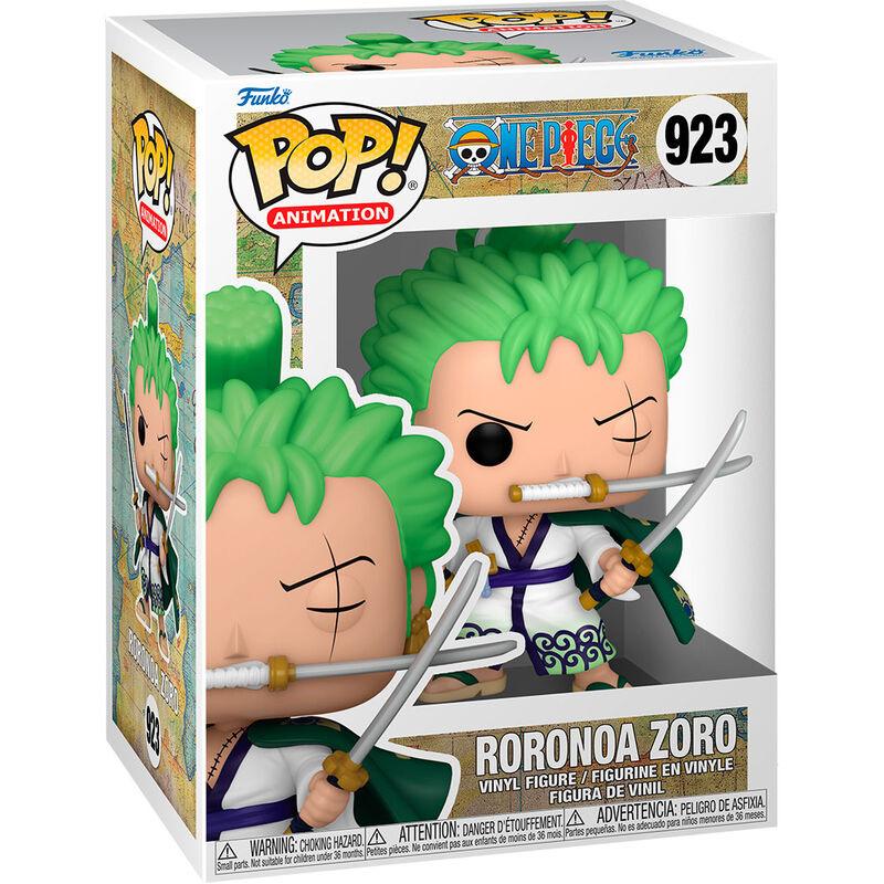 Funko Pop! Animation: One Piece - Roronoa Zoro Figure #923 - Ginga Toys