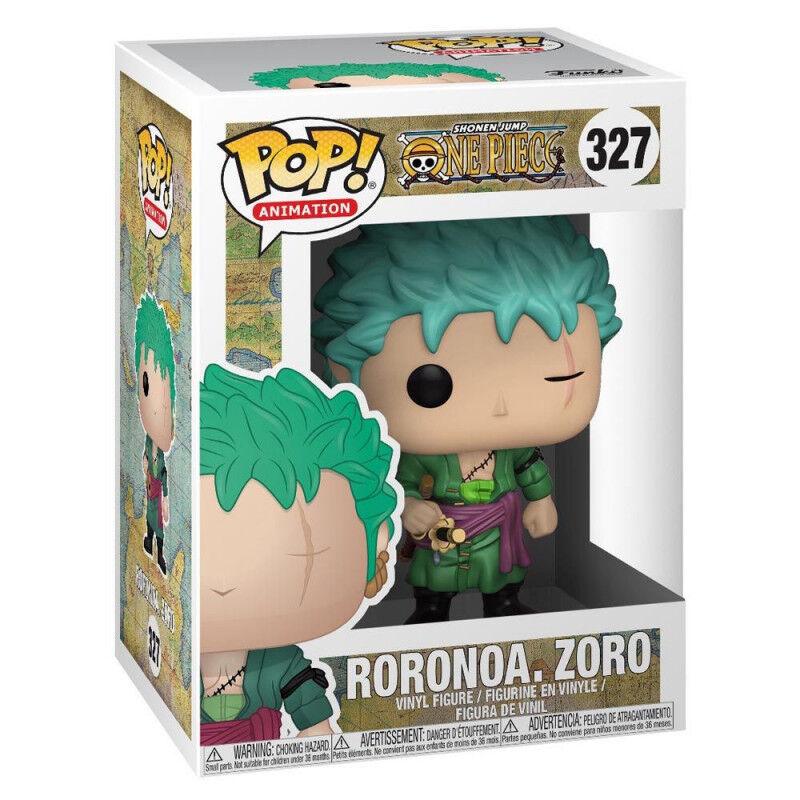 Funko Pop! Animation: One Piece - Roronoa Zoro Figure Vinyl #327 - Funko - Ginga Toys