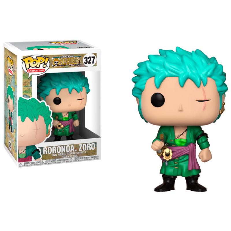 Funko Pop! Animation: One Piece - Roronoa Zoro Figure Vinyl #327 - Funko - Ginga Toys